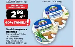 Netto Serek kanapkowy ze szczypiorkiem Hochland oferta
