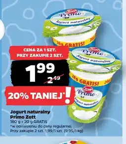 Netto Jogurt naturalny Primo Zott oferta