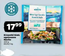 Netto Krewetki białe ugotowane Navito oferta