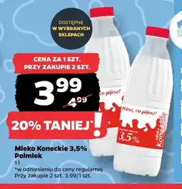 Netto Mleko Koneckie Polmlek 3,5% oferta