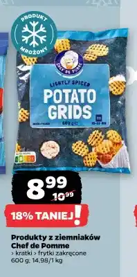 Netto Produkty z ziemniaków kratki Chef de Pomme oferta
