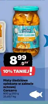 Netto Płaty śledziowe opiekane w zalewie octowej Corsarro oferta