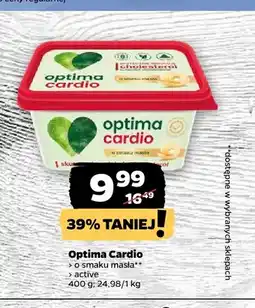 Netto Margaryna Optima Cardio o smaku masła oferta