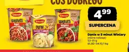 Netto Danie w 5 minut spaghetti Napoli Winiary oferta