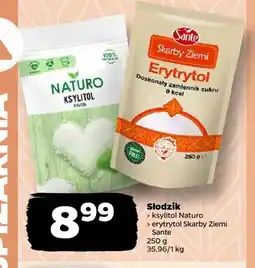 Netto Słodzik ksylitol Naturo oferta