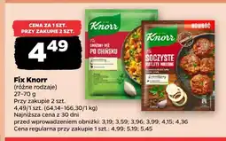Netto Fix smażony ryż po chińsku Knorr oferta