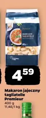 Netto Makaron jajeczny tagliatelle Premieur oferta