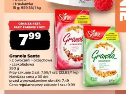 Netto Granola z owocami Sante oferta