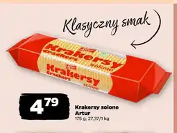 Netto Krakersy solone Artur oferta