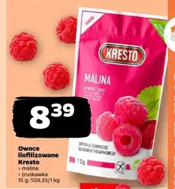 Netto Owoce liofilizowane malina Kresto oferta