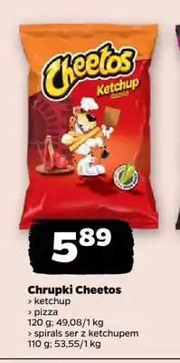 Netto Chrupki Cheetos ketchup oferta