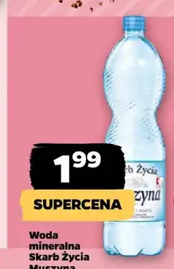 Netto Woda mineralna gazowana Skarb Życia Muszyna lekko oferta