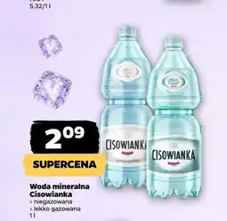 Netto Woda mineralna niegazowana Cisowianka oferta
