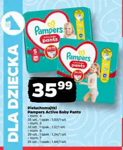 Netto Pieluchomajtki Pampers Active Baby Pants rozm. 4 oferta