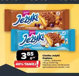Netto Ciastka Jeżyki classic Goplana oferta