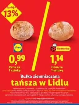 Lidl Bułka ziemniaczana oferta