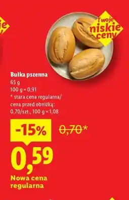 Lidl Bułka pszenna oferta
