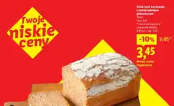 Lidl Chleb żytni bez drożdży z niskim indeksem glikemicznym oferta