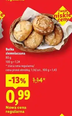 Lidl Bułka ziemniaczana oferta
