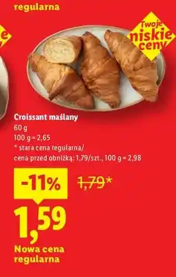 Lidl Croissant maślany oferta