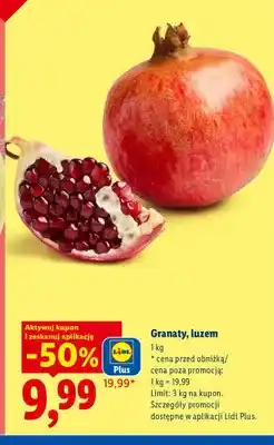 Lidl Granaty luzem Ryneczek Lidla oferta