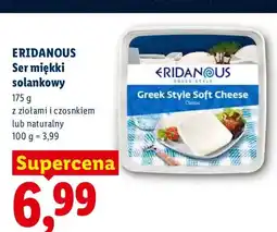 Lidl Ser miękki solankowy z ziołami i czosnkiem Eridanous oferta