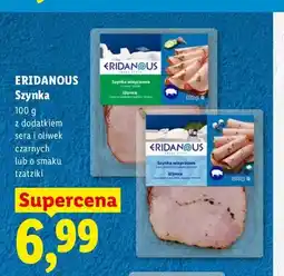 Lidl Szynka o smaku tzatziki Eridanous oferta