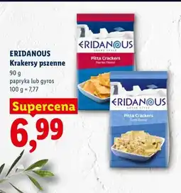 Lidl Krakersy pszenne papryka Eridanous oferta