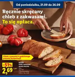 Lidl Chleb z zakwasami ręcznie skręcany Deluxe oferta