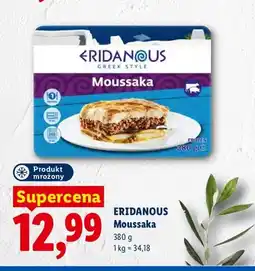 Lidl Moussaka Eridanous oferta