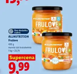 Lidl Frulove morela Allnutrition oferta