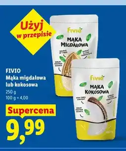 Lidl Mąka migdałowa Fivio oferta
