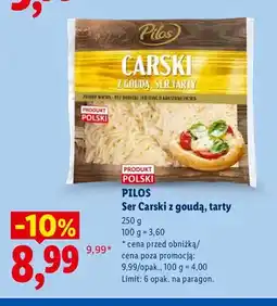 Lidl Ser Carski z goudą tarty Pilos oferta