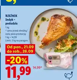 Lidl Indyk podudzia Rzeźnik oferta