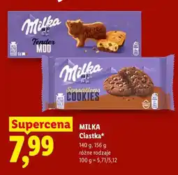 Lidl Ciastka Tender Moo Milka oferta