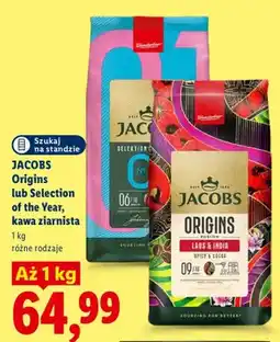Lidl Kawa ziarnista Jacobs Origins oferta
