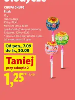 Lidl Lizak Chupa Chups oferta