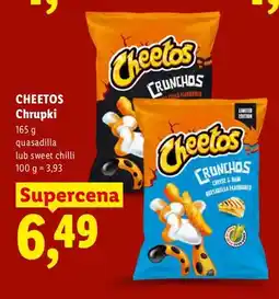 Lidl Chrupki quasadilla Cheetos oferta
