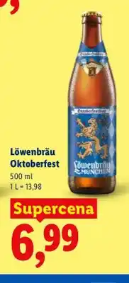 Lidl Piwo Löwenbräu Oktoberfest oferta