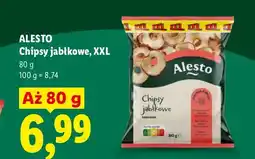 Lidl Chipsy jabłkowe XXL Alesto oferta