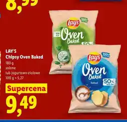 Lidl Chipsy Oven Baked jogurtowo-ziołowe Lay's oferta
