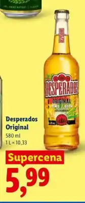Lidl Piwo Desperados Original oferta