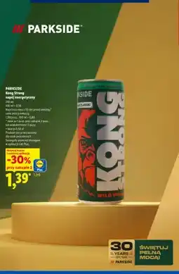 Lidl Napój energetyczny Kong Strong Parkside oferta