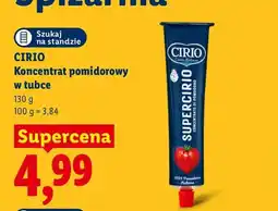 Lidl Koncentrat pomidorowy w tubce Cirio oferta