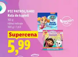 Lidl Kula do kąpieli Psi Patrol/Gabi oferta