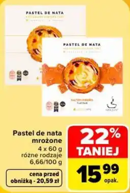 Carrefour Market Pastel de nata mrożone oferta