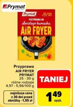 Carrefour Market Przyprawa do zlocistego kurczaka AIR FRYER Prymat oferta