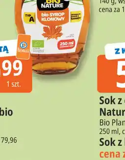 E.Leclerc bio SYROP KŁONOWY oferta