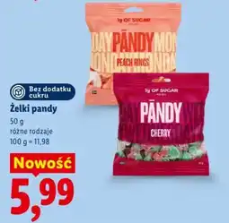 Lidl Żelki pandy oferta