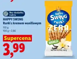 Lidl Happy Swing Rurki z kremem waniliowym oferta